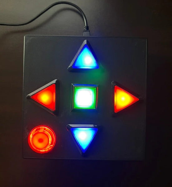 Dance Dance Revolution Hand Controller & Selector Box