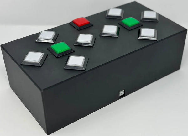 Dance Dance Revolution White Cabinet Arcade Selector Box - 2 Player