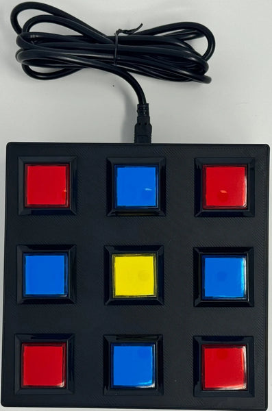 Dance Dance Revolution & Pump It Up - 9 Button Hand Controller