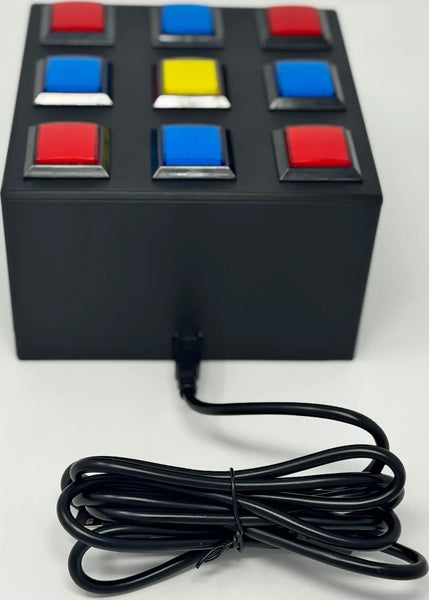 Dance Dance Revolution & Pump It Up - 9 Button Hand Controller