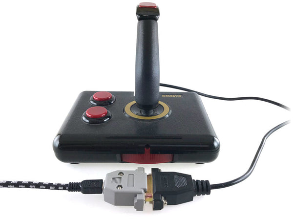 Gameport joystick to USB adapter